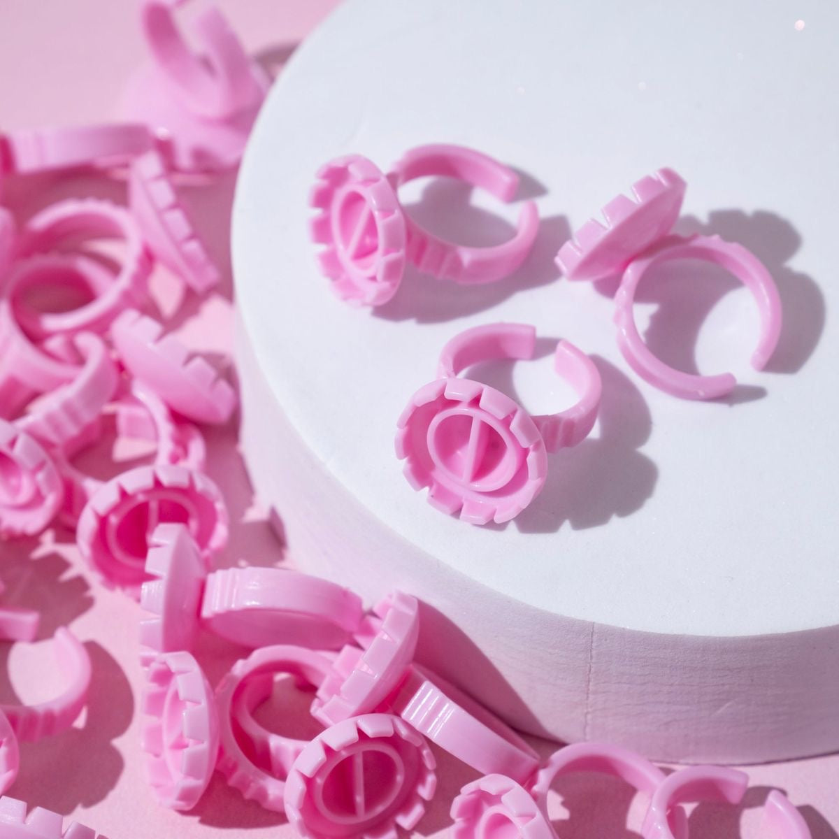 100pcs Glue Rings